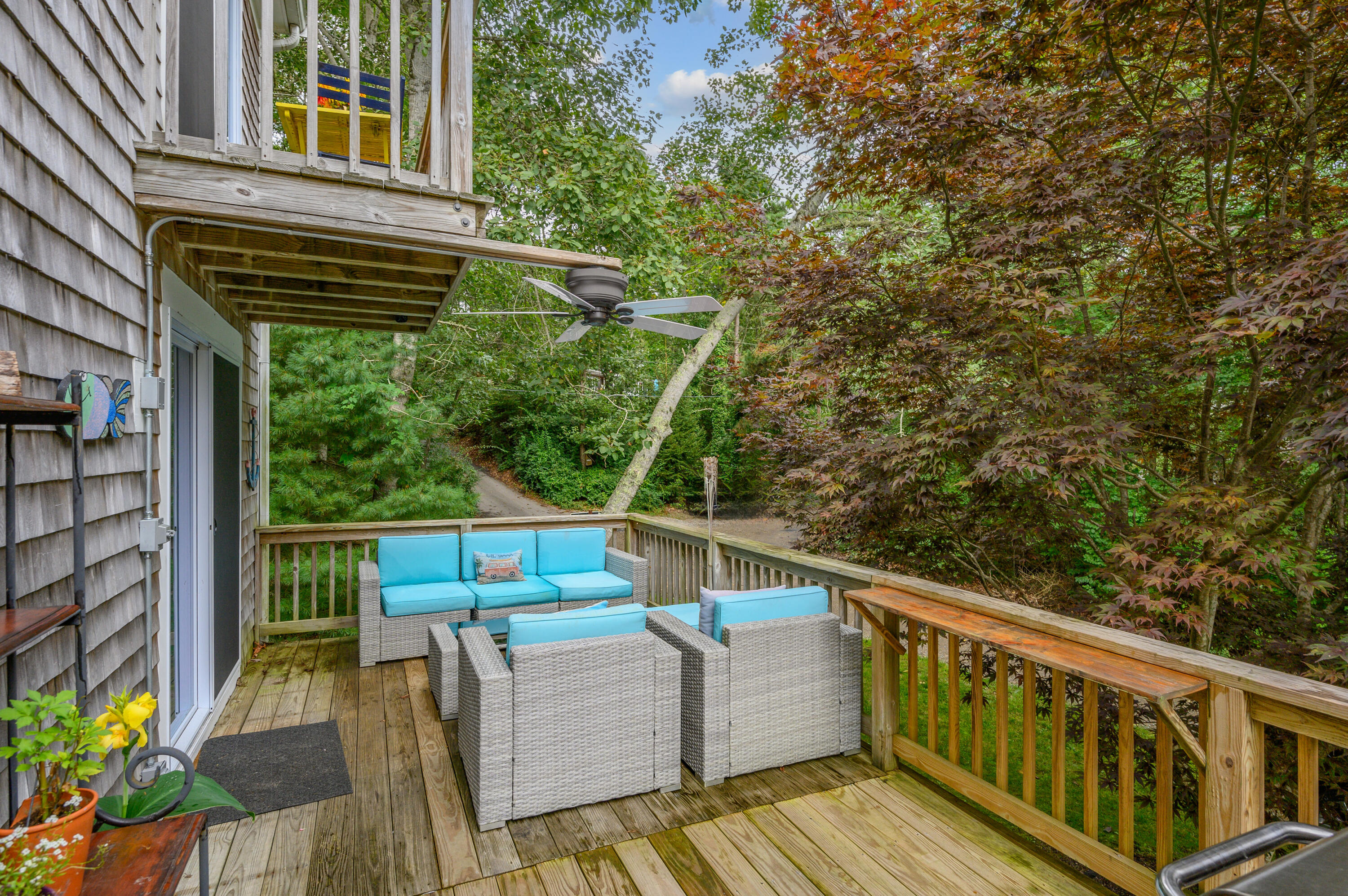 4 Santuit Lane Mashpee, MA 02649 - Photo 27 of 36 a view of roof deck with furniture