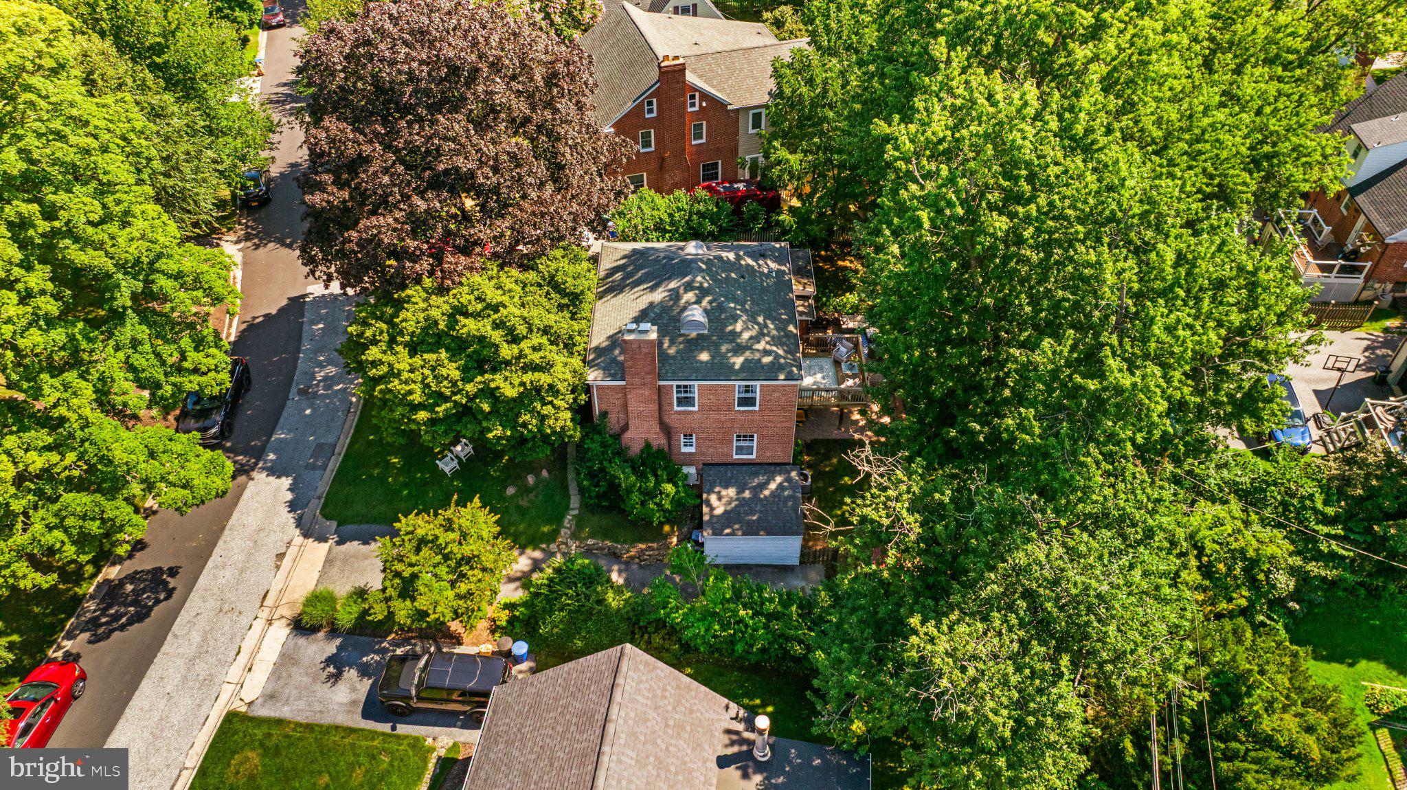 307 Worthington Road Towson, MD 21286 - Photo 47 of 72 Lush greenery surrounds a charming home.
