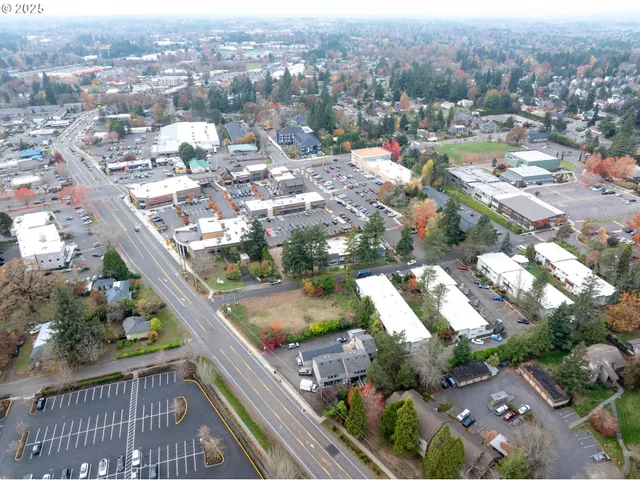 an aerial view of city