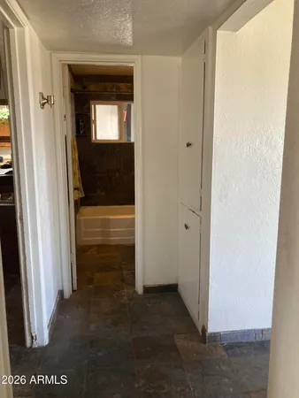 a view of an entryway door