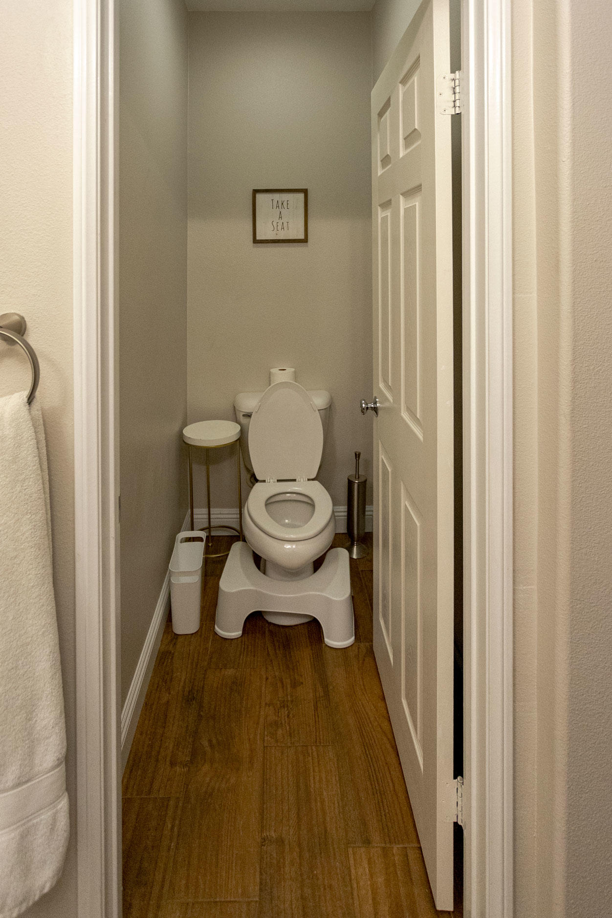 37196 Sandwell Street Indio, CA 92203 - Photo 17 of 34 a bathroom with a toilet and a shower