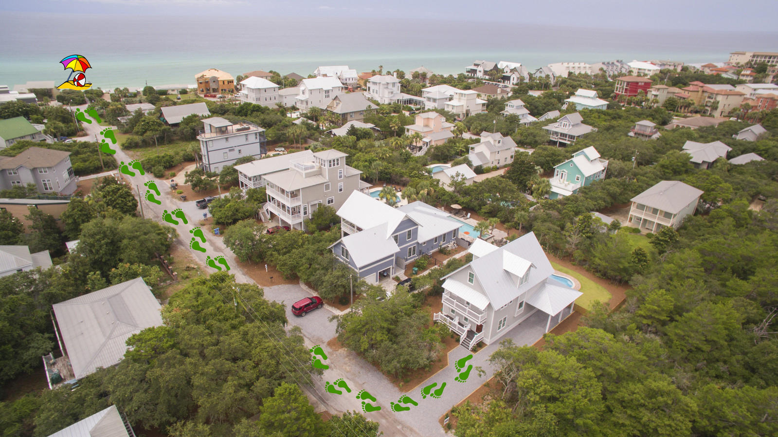 72 Gulf Point Road Santa Rosa Beach, FL 32459 - Photo 1 of 47 an aerial view of multiple house