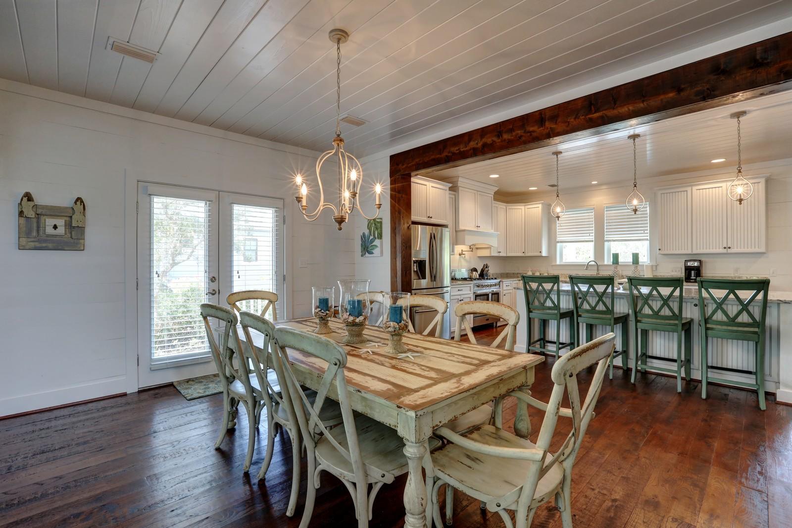 72 Gulf Point Road Santa Rosa Beach, FL 32459 - Photo 12 of 47 a view of a dining room with furniture window and wooden floor