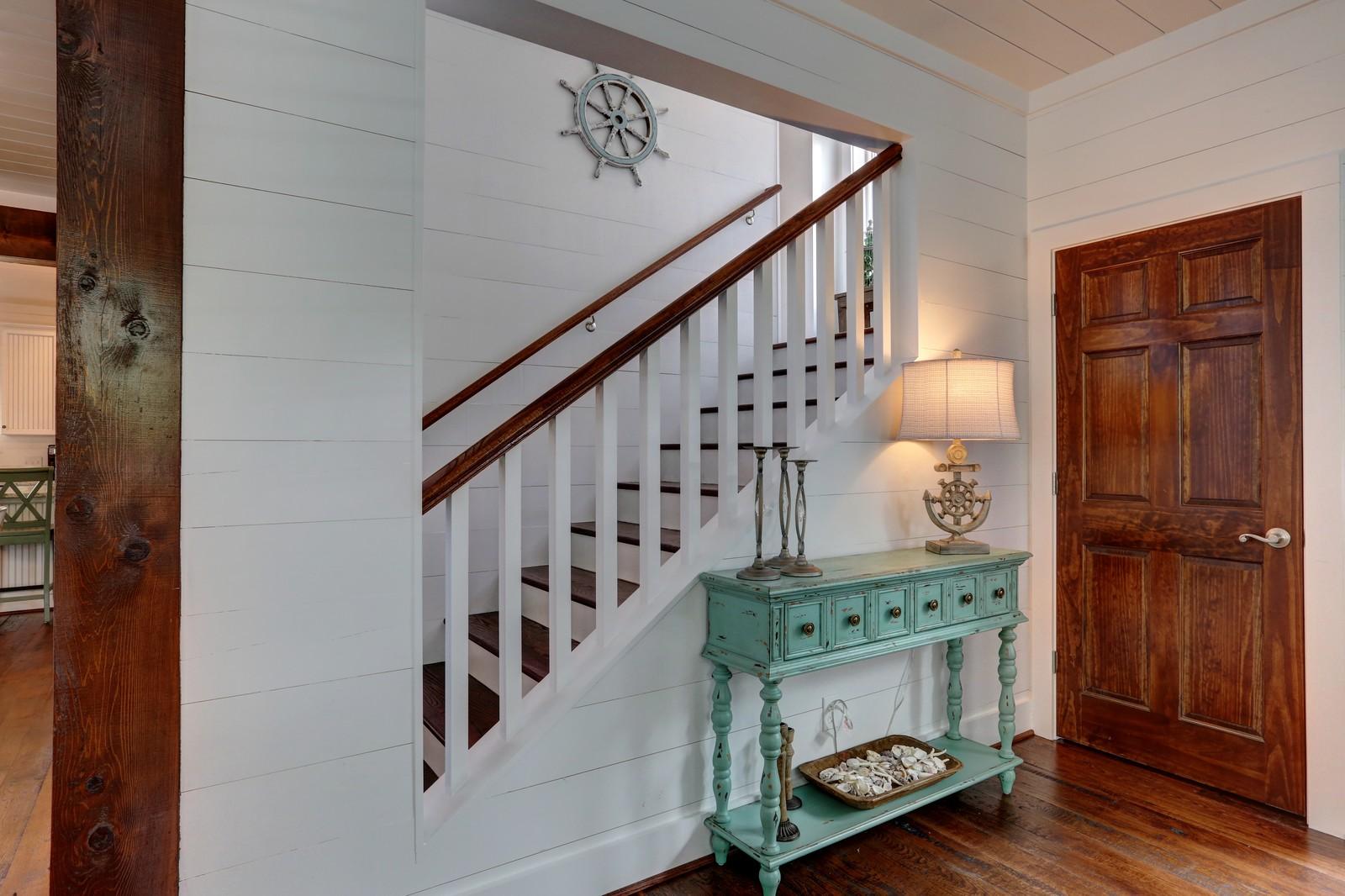 72 Gulf Point Road Santa Rosa Beach, FL 32459 - Photo 23 of 47 a view of entryway with wooden floor