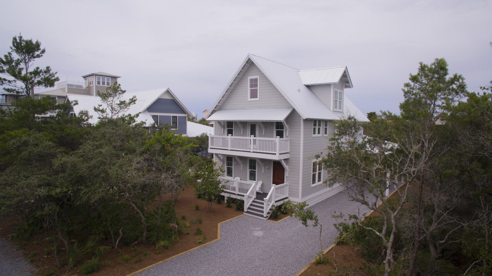 72 Gulf Point Road Santa Rosa Beach, FL 32459 - Photo 46 of 47 a front view of a house with yard and green space