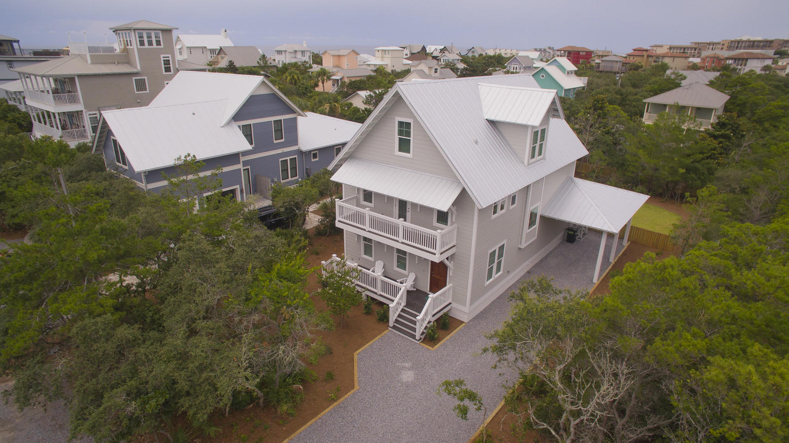 72 Gulf Point Road Santa Rosa Beach, FL 32459 - Photo 47 of 47 an aerial view of a house