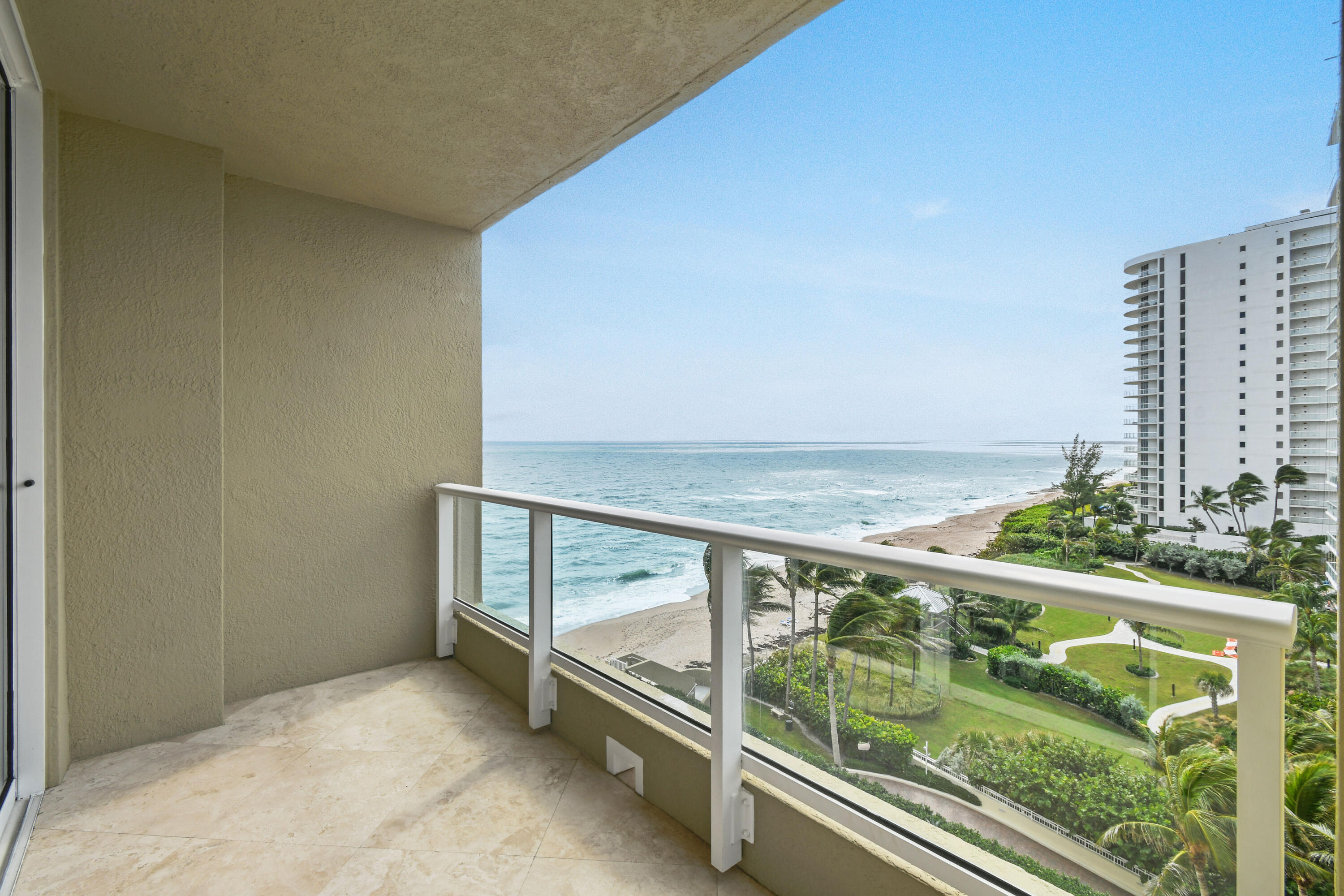 5050 North Ocean Drive, Unit 703 Singer Island, FL 33404 - Photo 28 of 52 a view of a balcony with an outdoor space