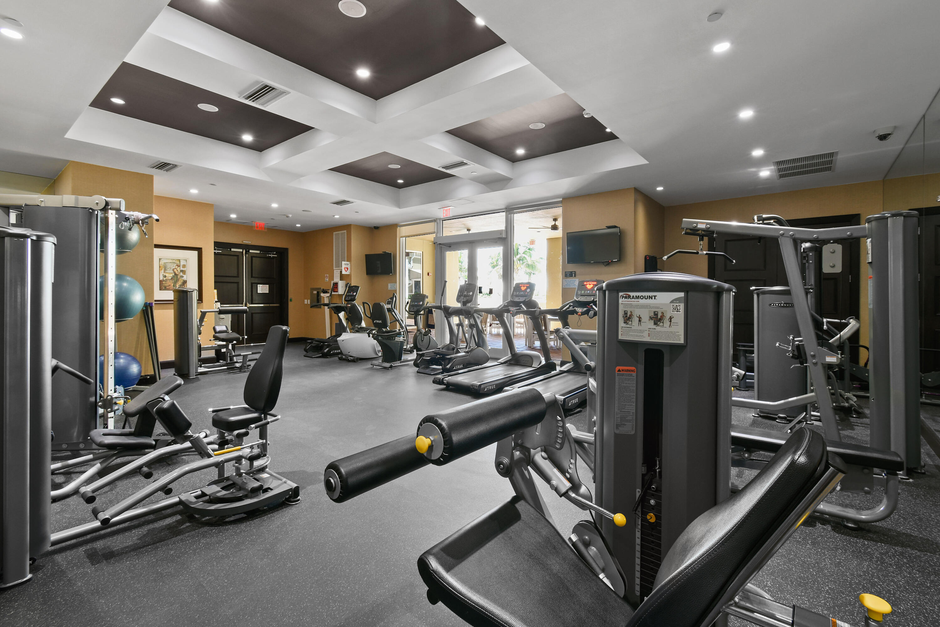 5050 North Ocean Drive, Unit 703 Singer Island, FL 33404 - Photo 49 of 52 a view of a room with gym equipment