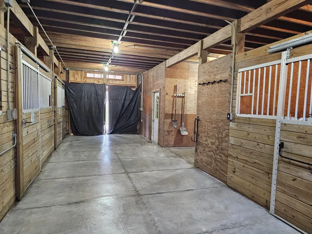 a view of large parking space