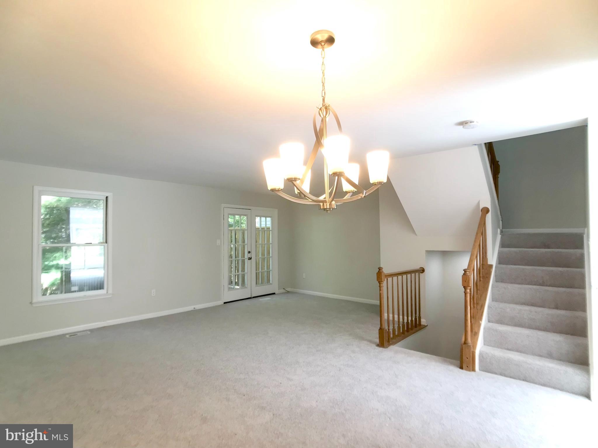 Main level dining and living combo