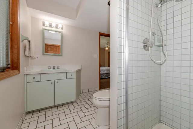 a view of a swimming pool with a porch