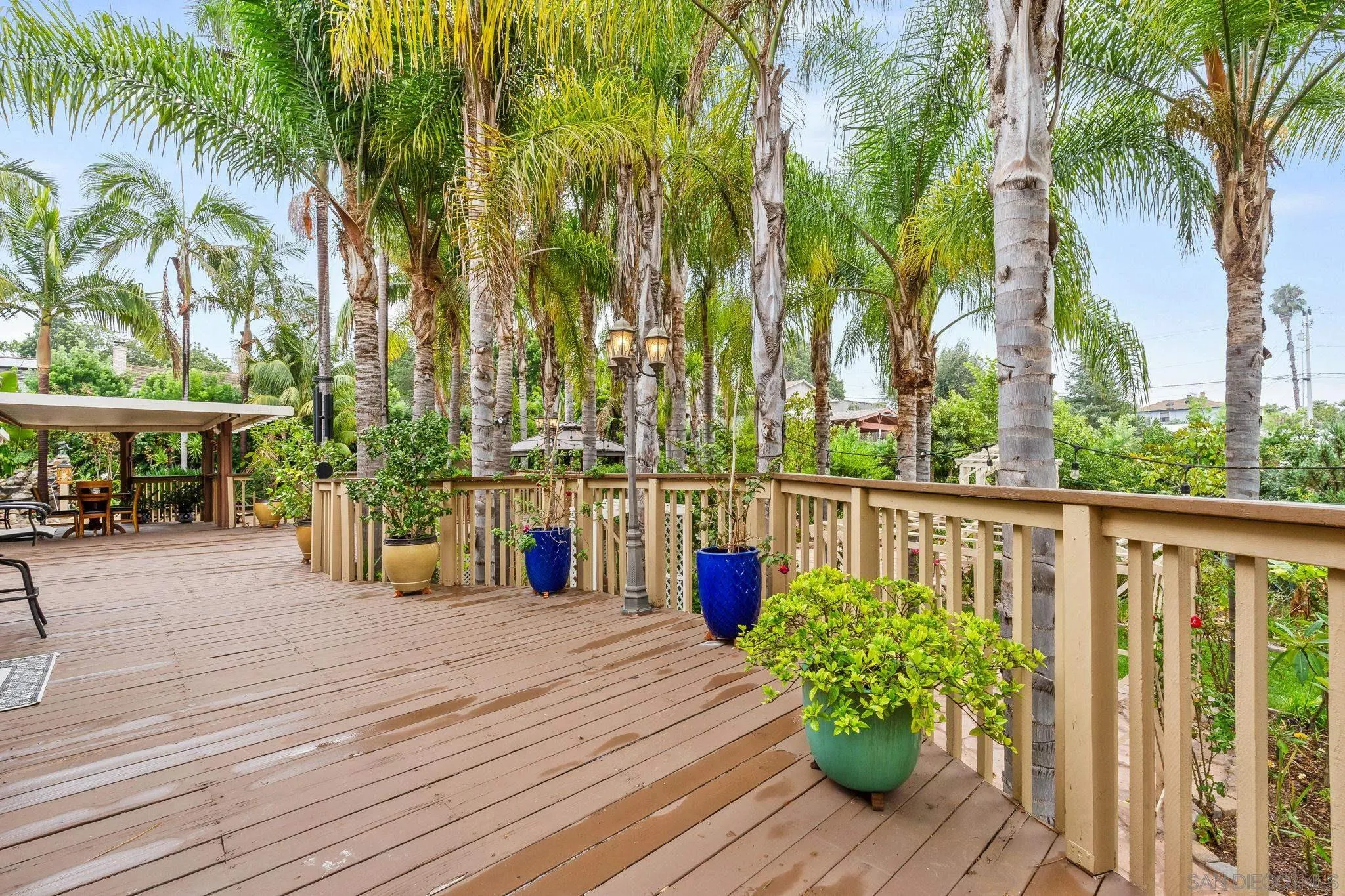 1451 Vía Lima Fallbrook, CA 92028 - Photo 5 of 41 a view of a balcony with potted plants