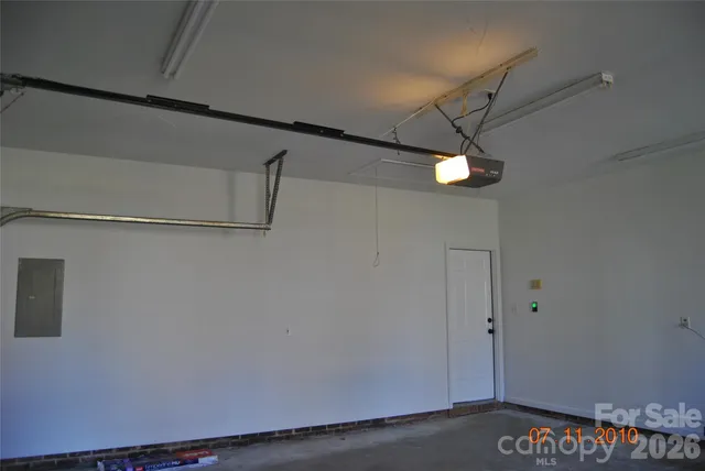 a view of a room with an empty space