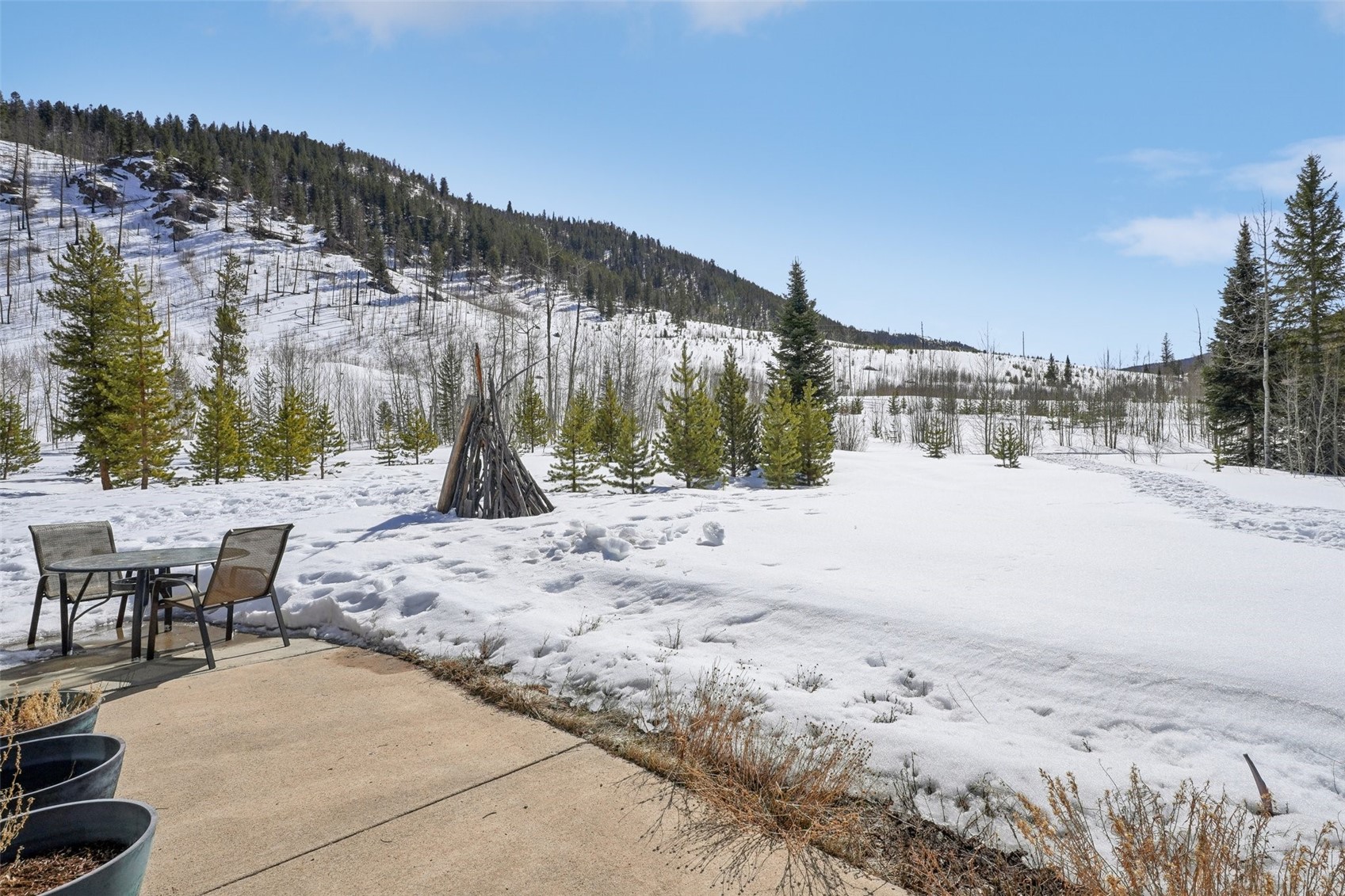 1944 Soda Ridge Road, Unit 1228 Keystone, CO 80435 - Photo 43 of 46 View of yard layered in snow