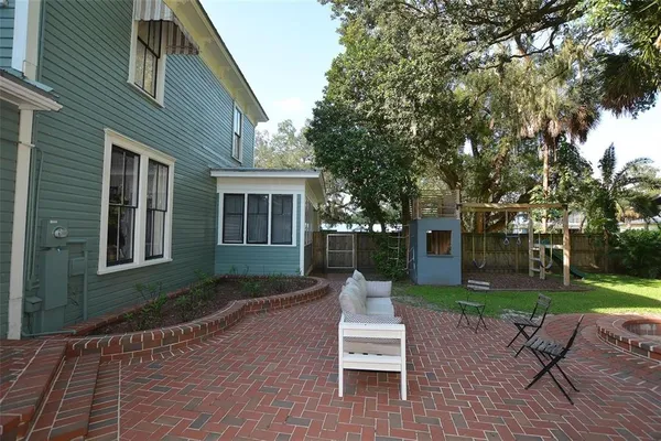 a kitchen with a sink and a stove
