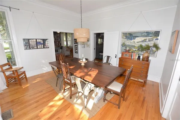 a room with furniture and a window