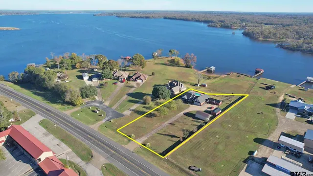 a view of a room with bed