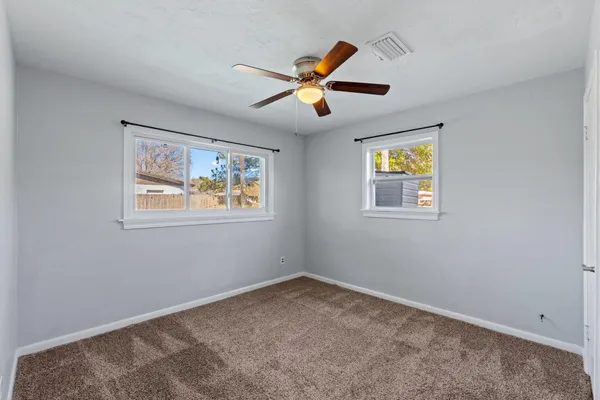 a view of empty room