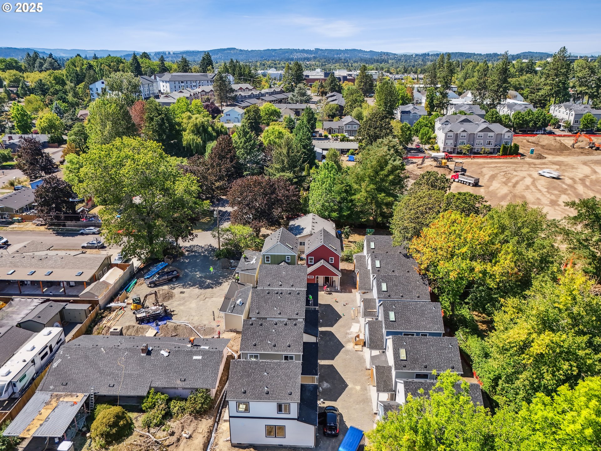 9560 Southwest 91st Avenue, Unit 3 Portland, OR 97223 - Photo 13 of 15 an aerial view of multiple house