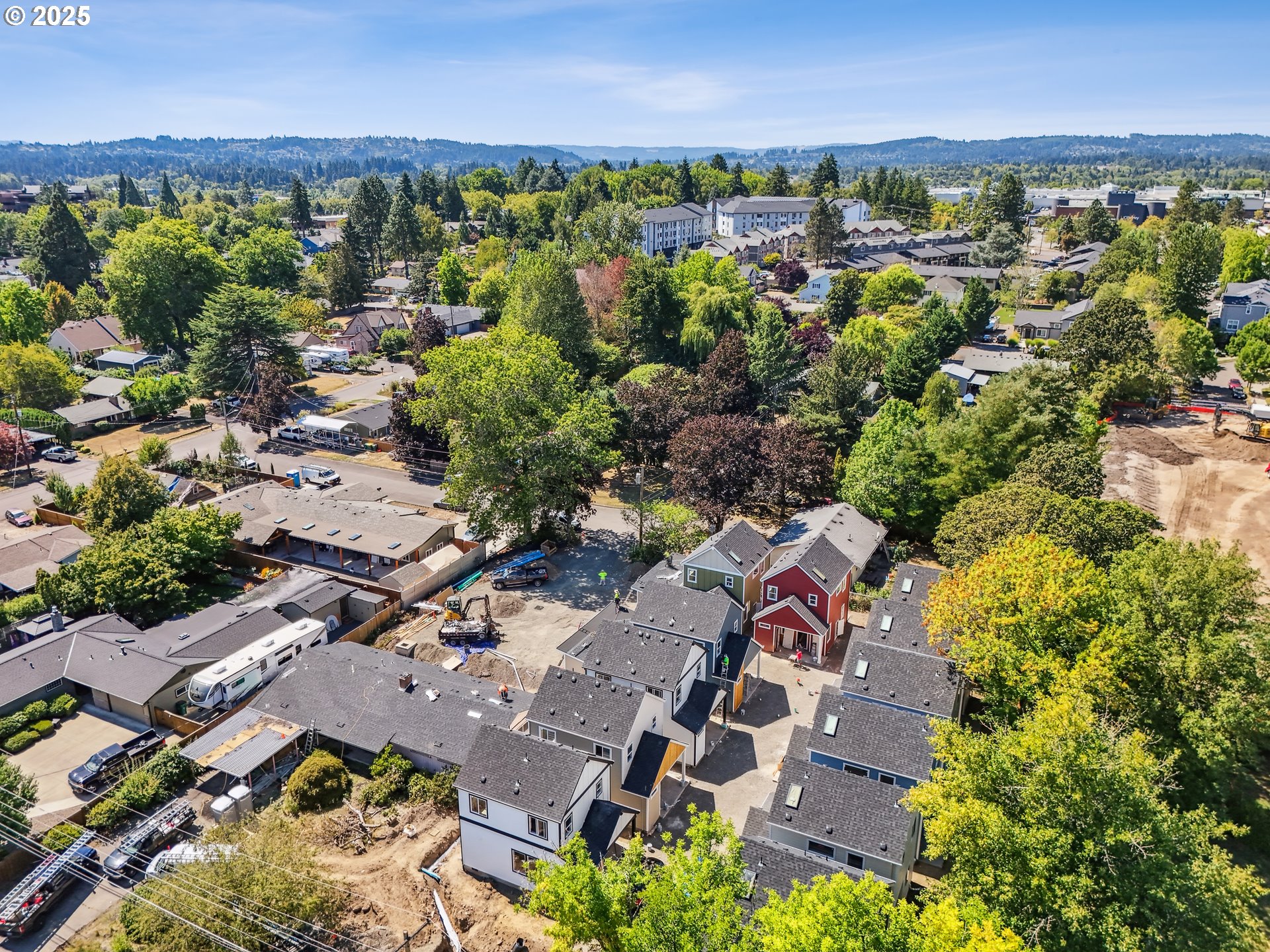 9560 Southwest 91st Avenue, Unit 3 Portland, OR 97223 - Photo 14 of 15 an aerial view of residential building with green space