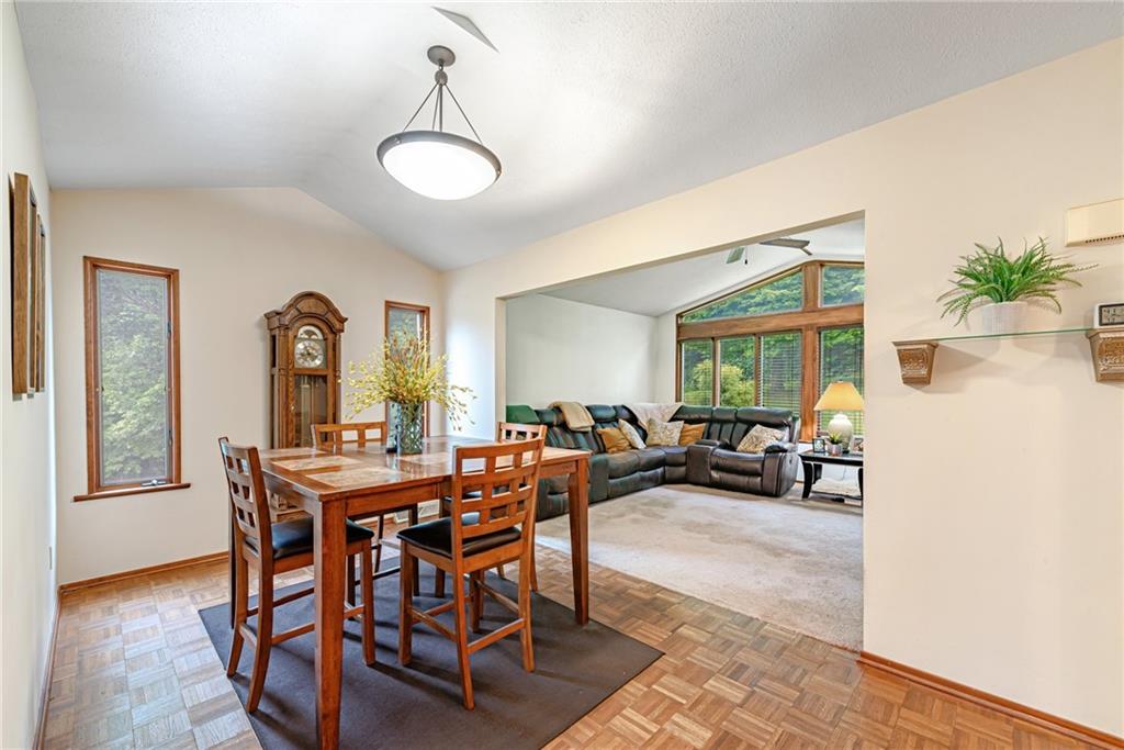 257 Fallen Timber Road Avella, PA 15312 - Photo 6 of 32 a view of a dining room with furniture window and outside view