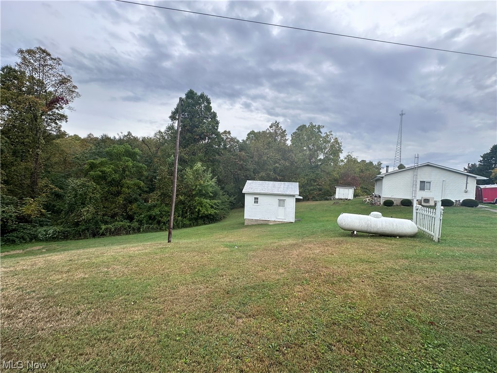3019 West Poplar Ridge Road Malta, OH 43758 - Photo 11 of 17 View of yard featuring a shed