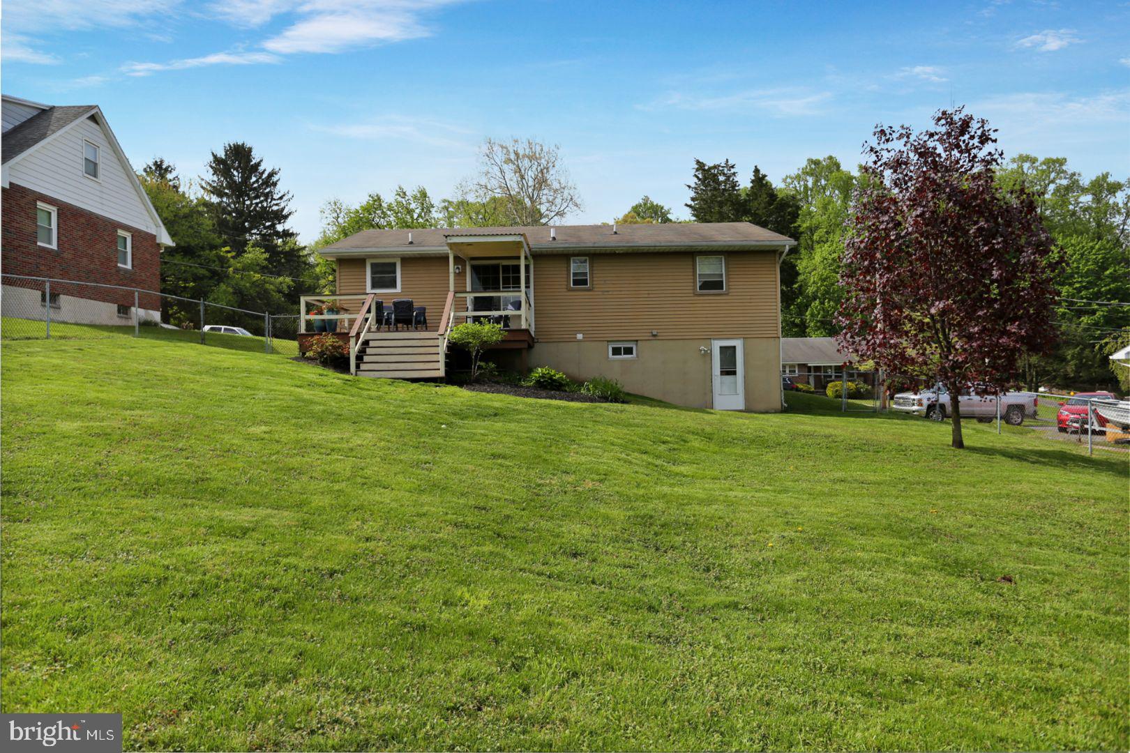 807 Cameron Street Reading, PA 19607 - Photo 5 of 32 Exterior Back-Great Back Yard