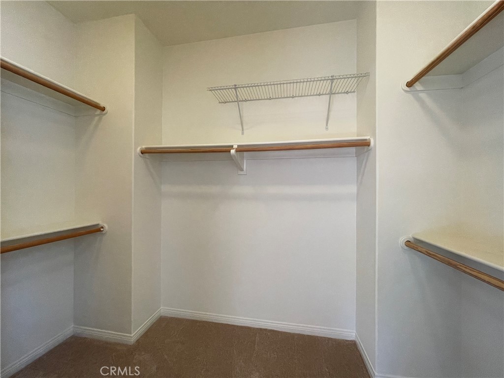 108 Pendant Irvine, CA 92620 - Photo 25 of 36 a view of an empty walk in closet