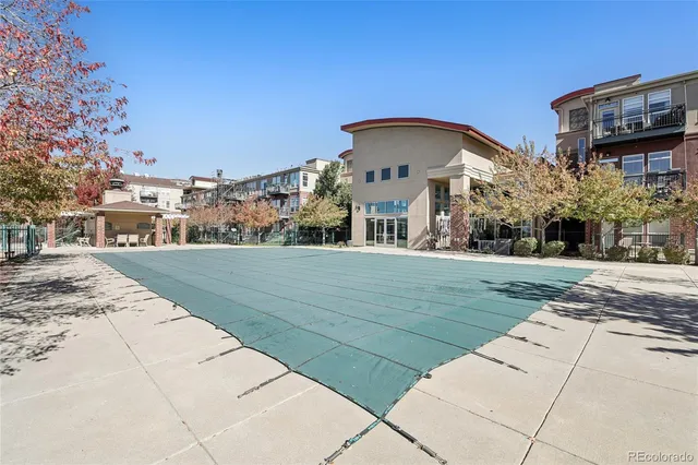 a front view of a building