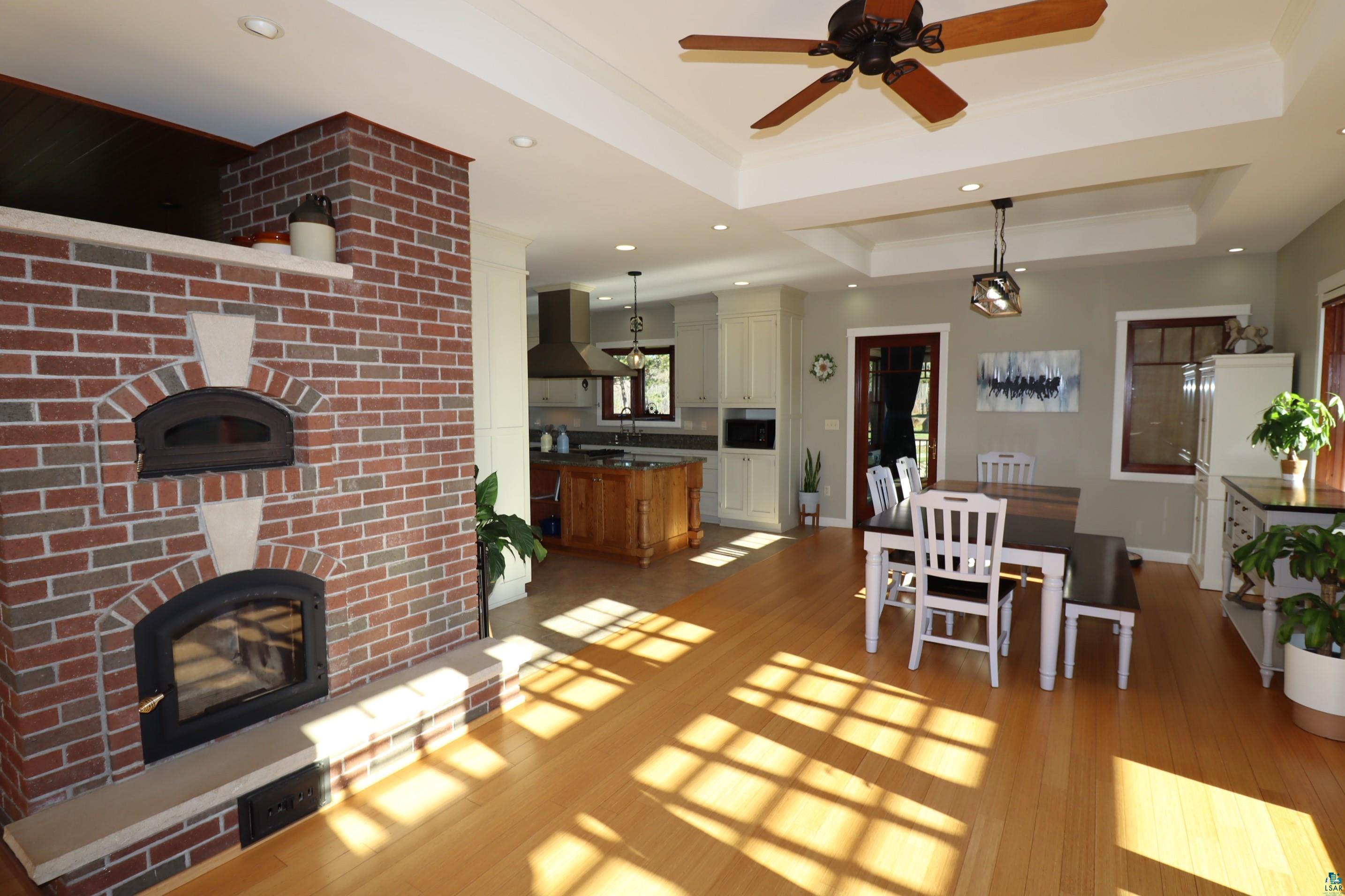 29085 Friendly Valley Road Washburn, WI 54891 - Photo 17 of 48 Fireplace & Pizza Oven