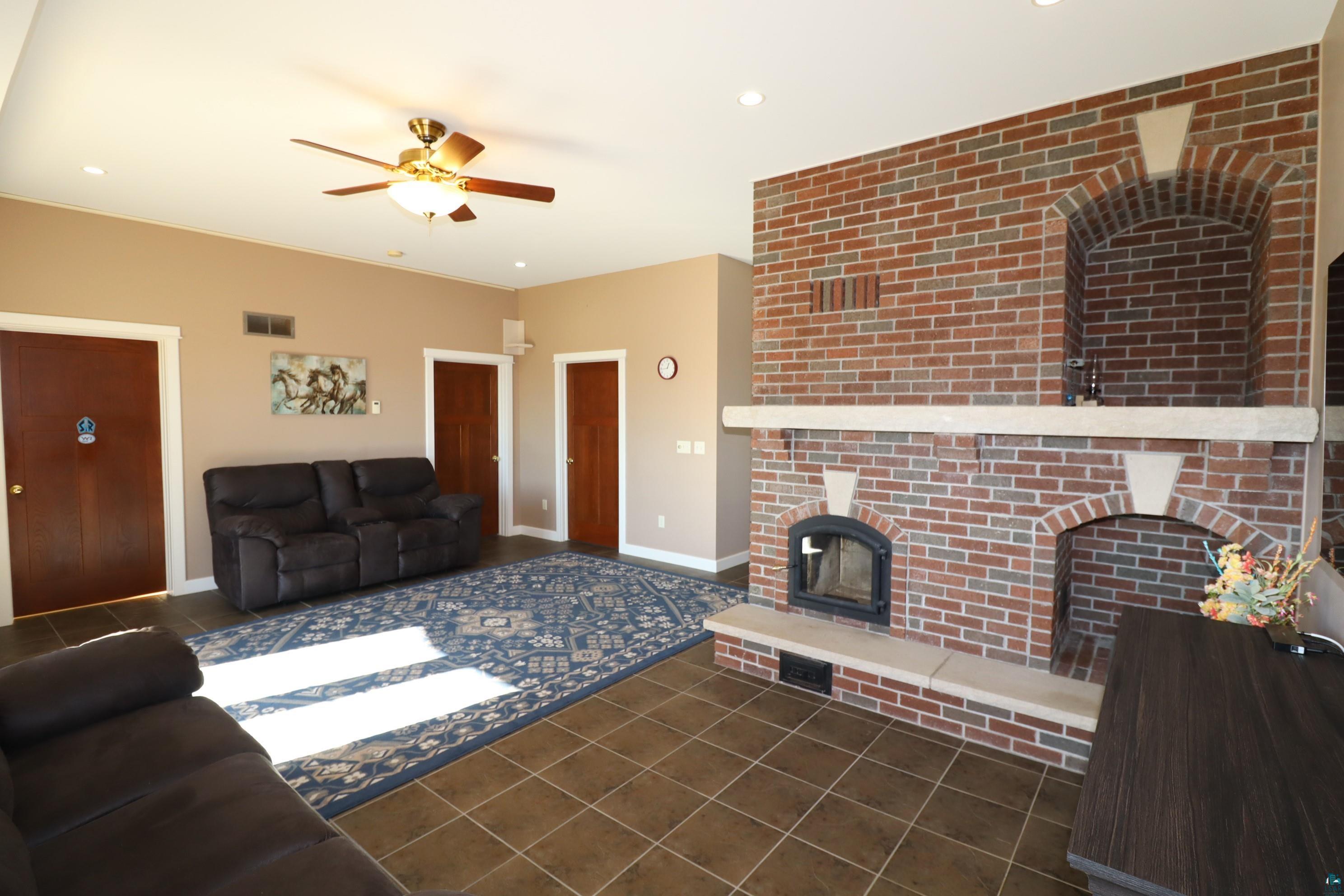 29085 Friendly Valley Road Washburn, WI 54891 - Photo 26 of 48 Family Room Fireplace