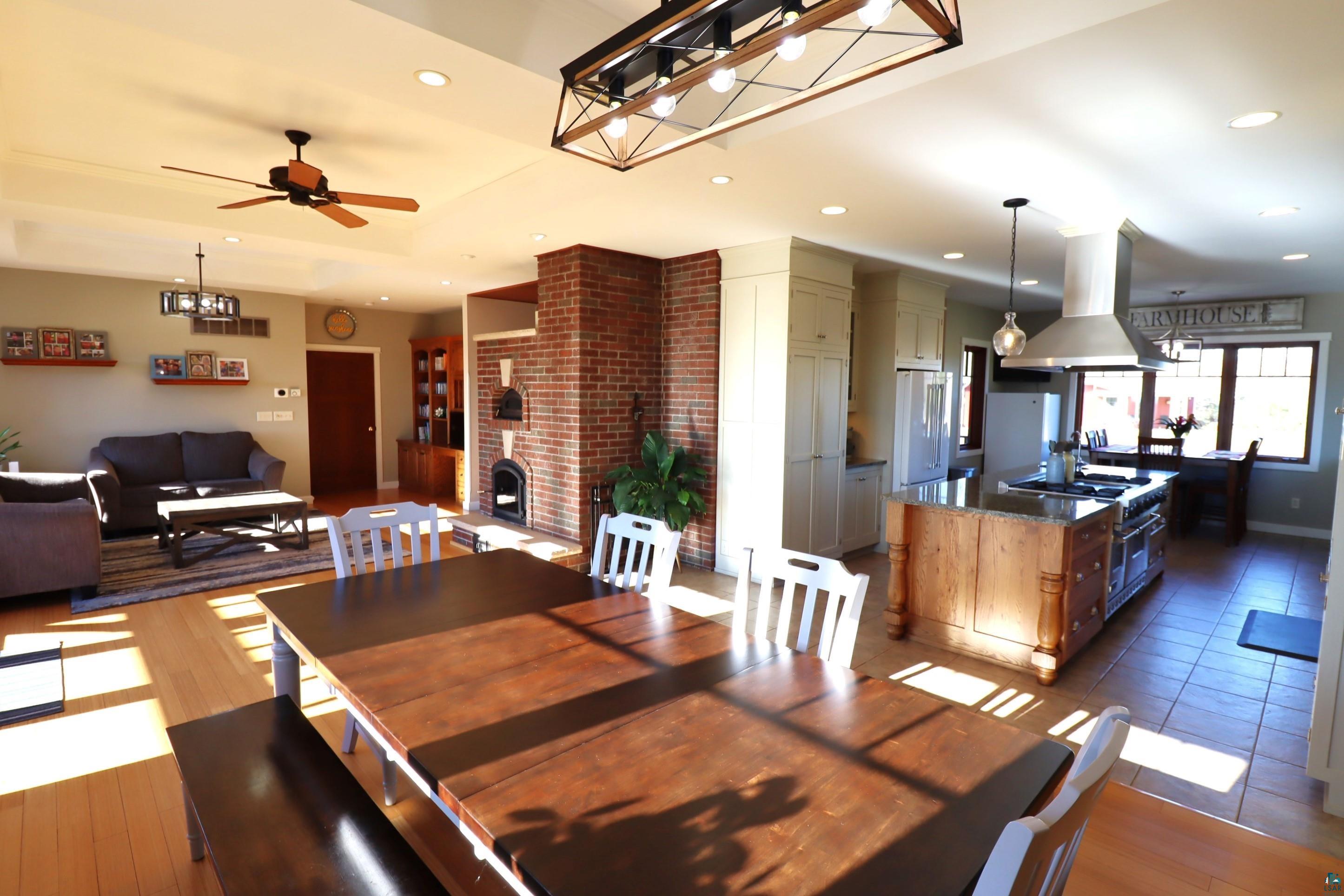 29085 Friendly Valley Road Washburn, WI 54891 - Photo 9 of 48 Living/Dining/Kitchen