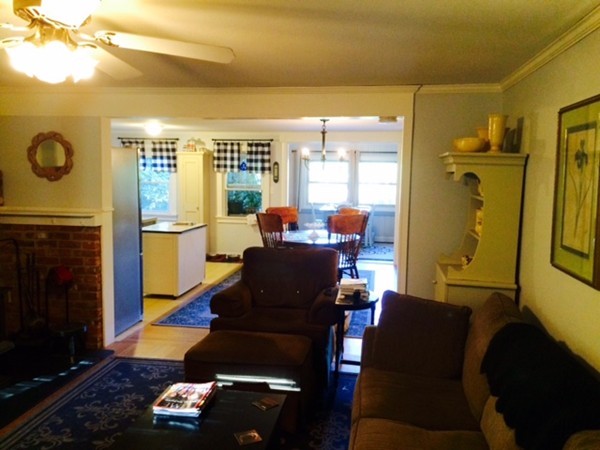 176 South Chesterfield Road Goshen, MA 01096 - Photo 8 of 21 a living room with furniture and a fireplace