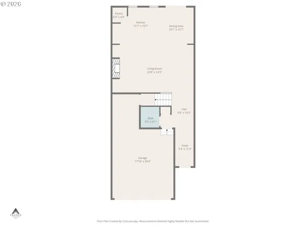 a picture of a room with a floor plan