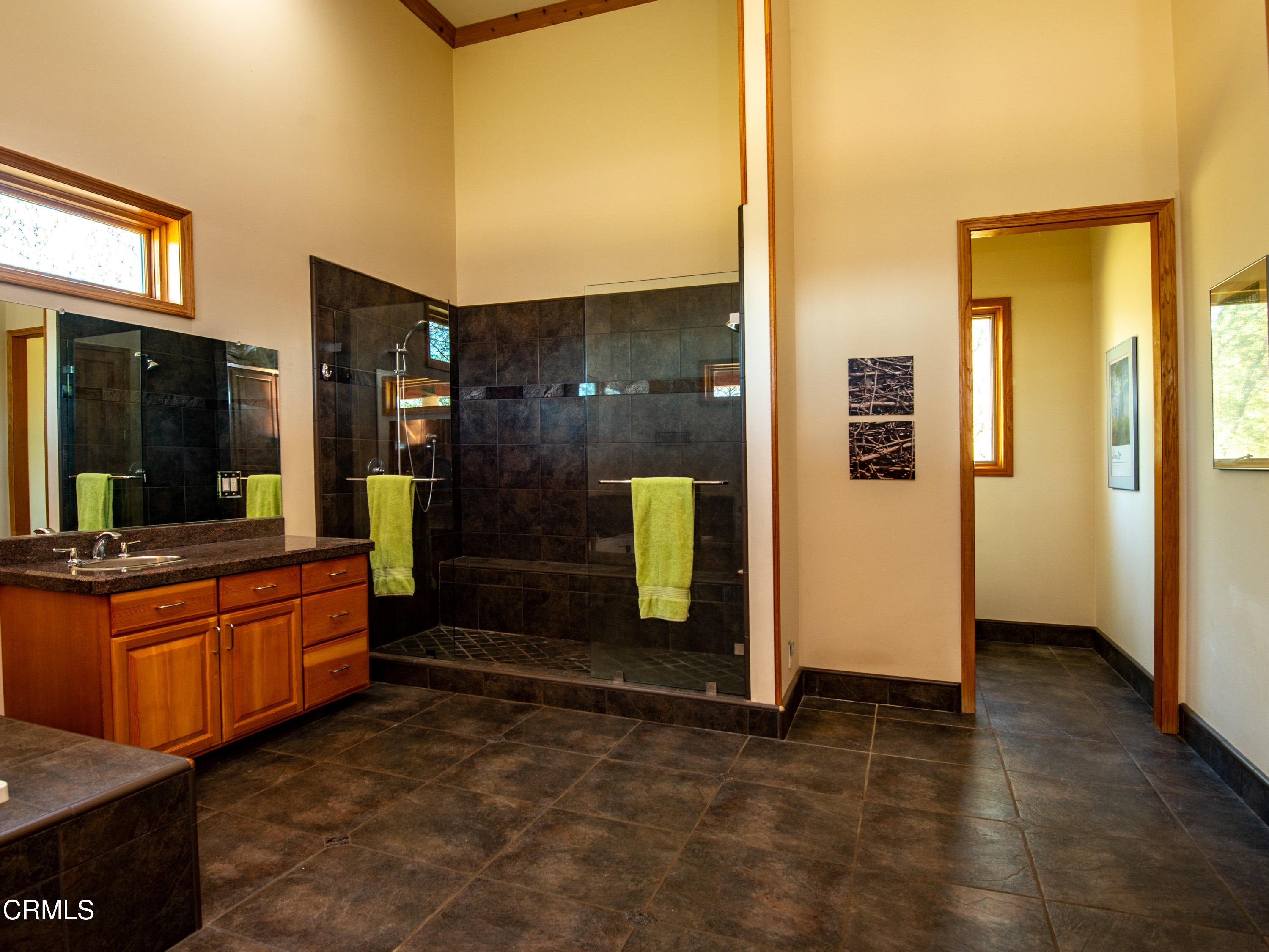 4000 Twin Ridges Road Garden Valley, CA 95633 - Photo 11 of 17 a view of a hallway with wooden shelves