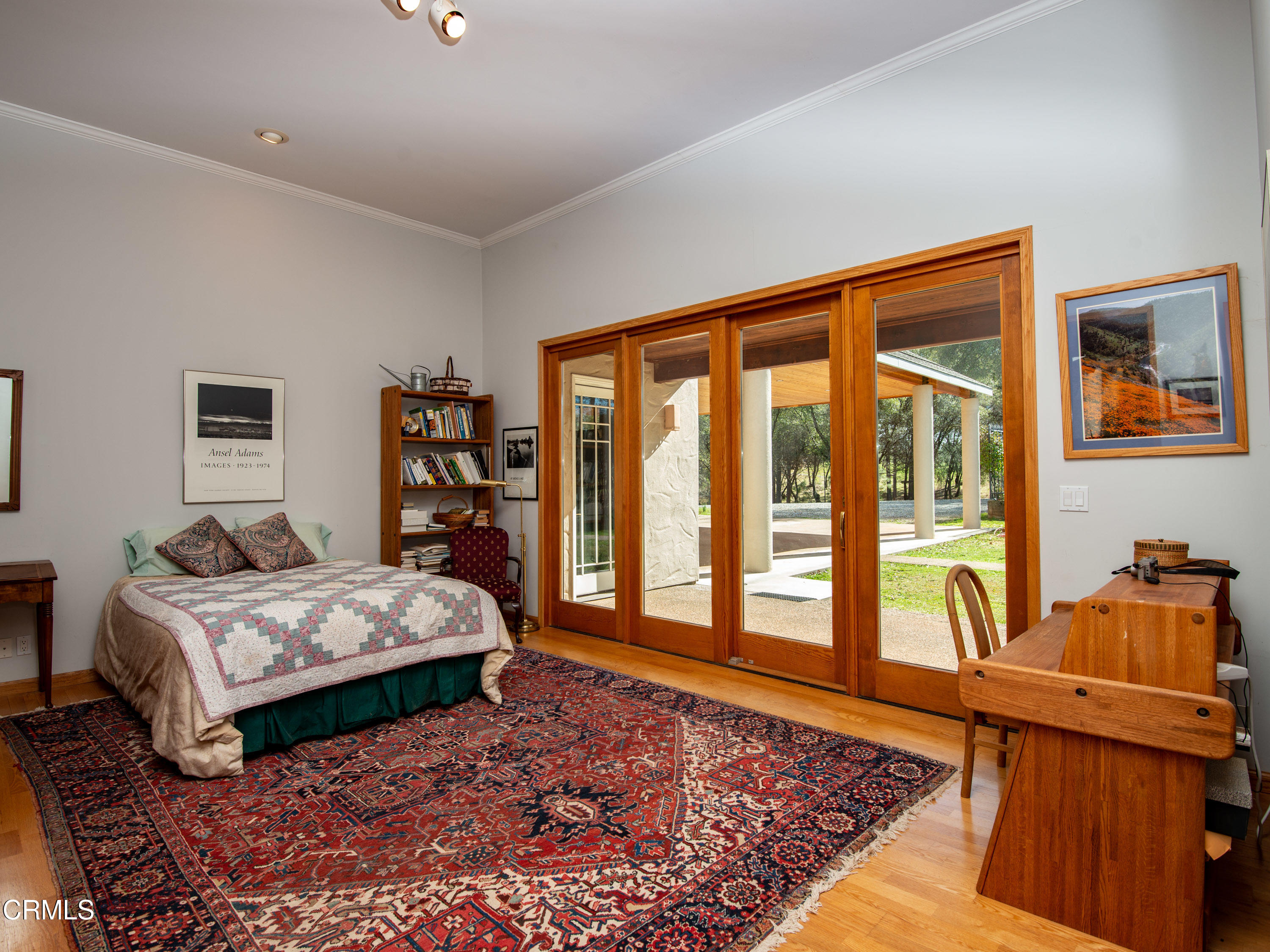 4000 Twin Ridges Road Garden Valley, CA 95633 - Photo 13 of 17 a living room with a bed furniture and next to a window
