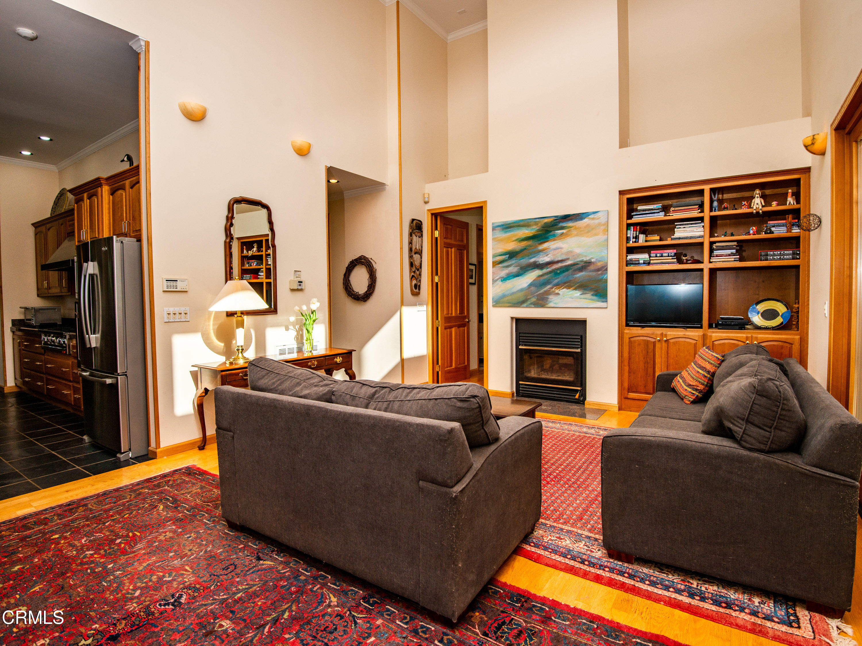 4000 Twin Ridges Road Garden Valley, CA 95633 - Photo 5 of 17 a living room with furniture fireplace and flat screen tv