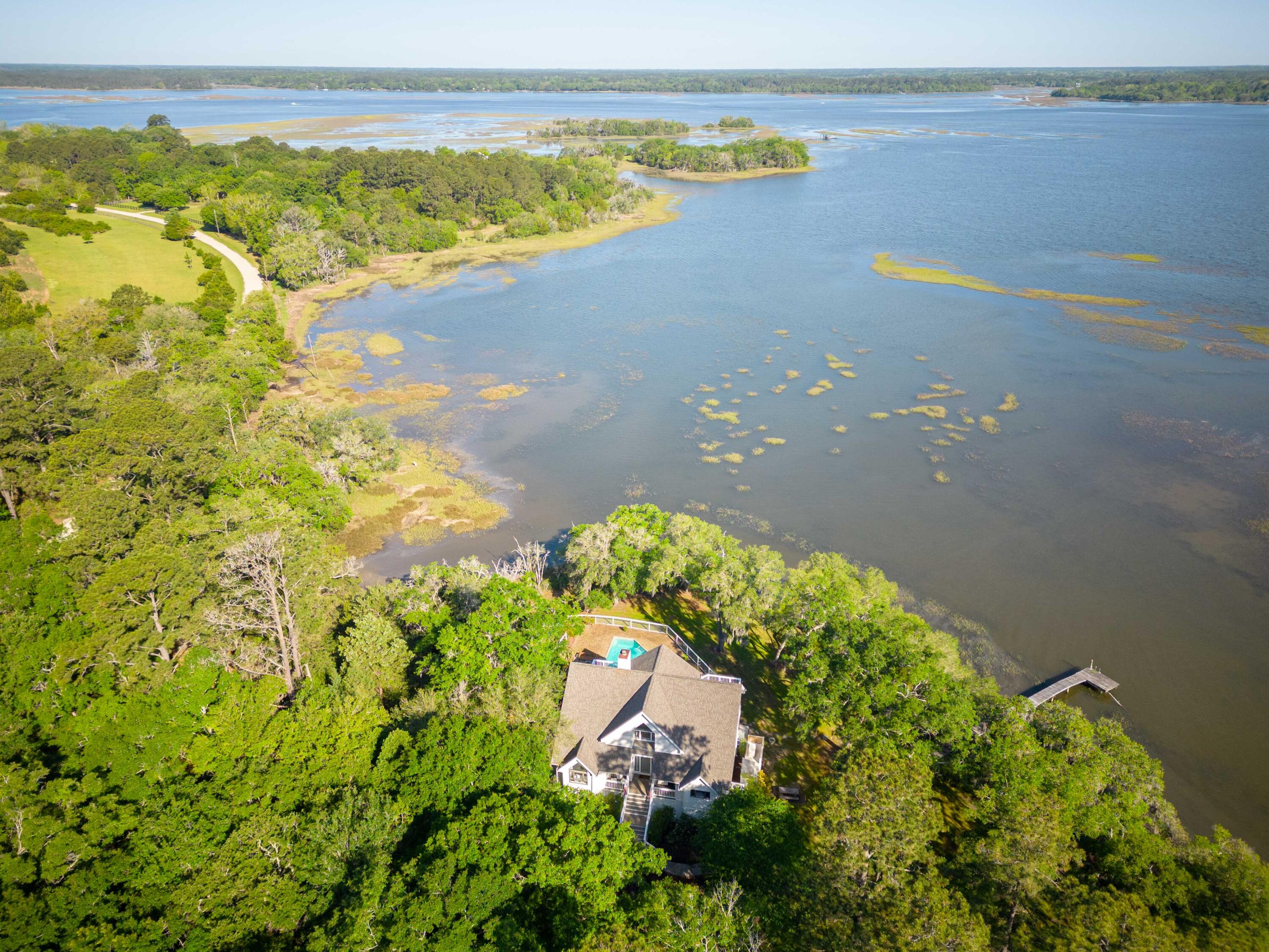 1310 Martins Point Road Wadmalaw Island, SC 29487 - Photo 78 of 83 DJI_0705