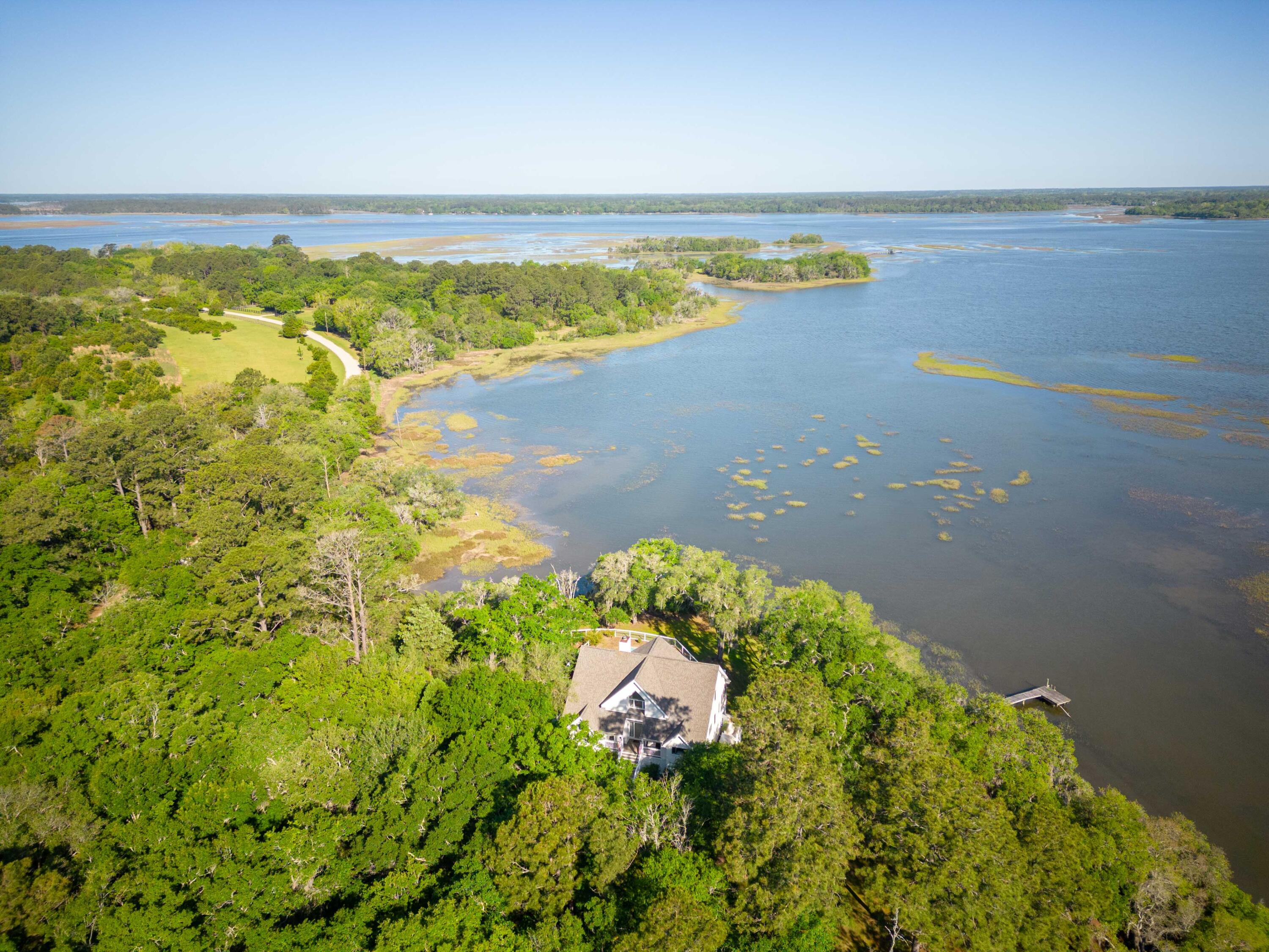 1310 Martins Point Road Wadmalaw Island, SC 29487 - Photo 80 of 83 DJI_0709
