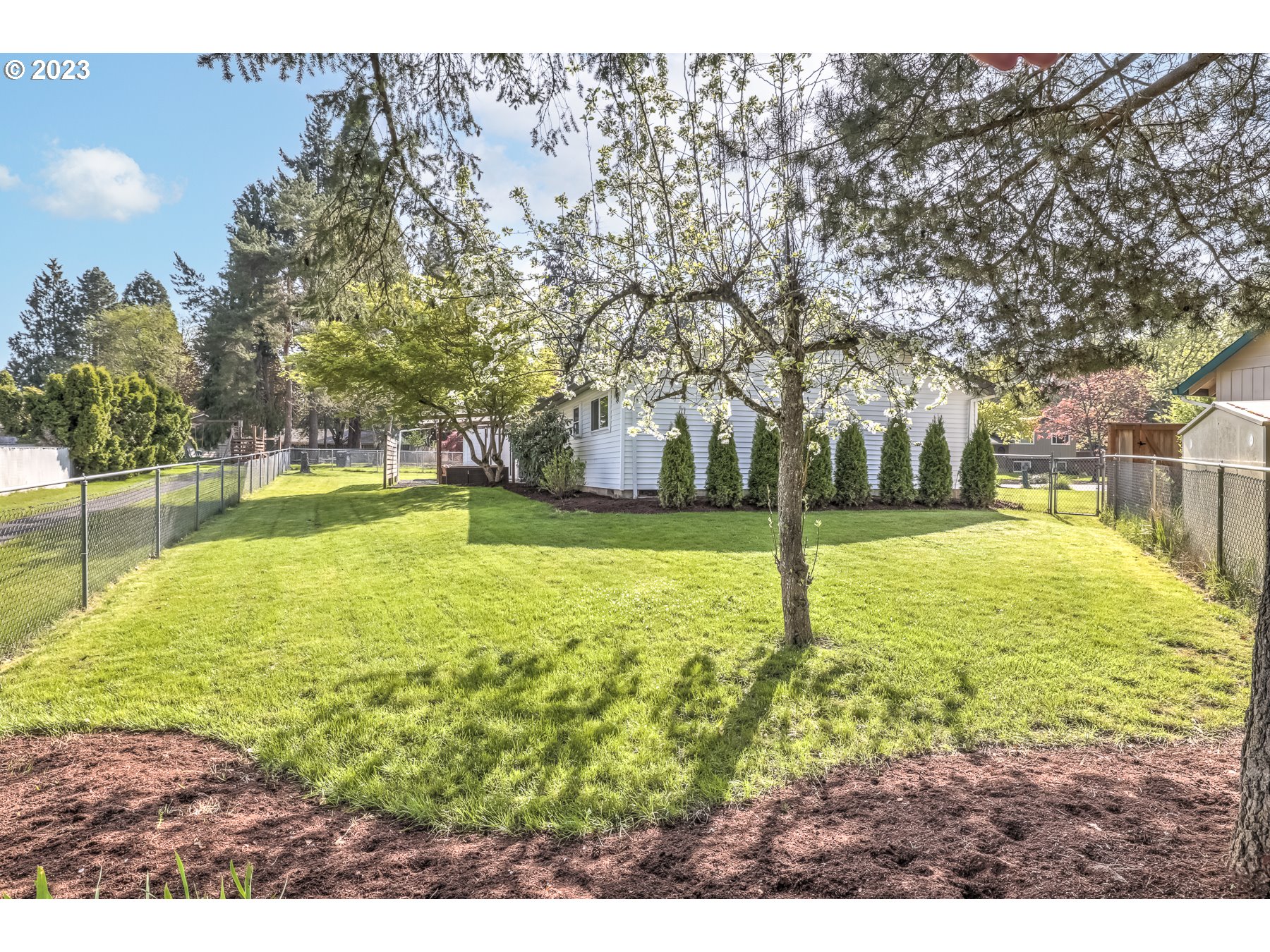 20430 Southwest Avon Court Beaverton, OR 97078 - Photo 27 of 29 a view of yard with swimming pool
