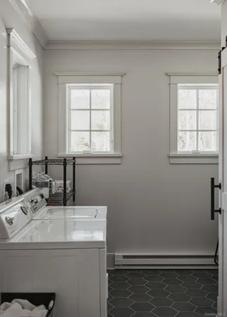 a room with storage and utility