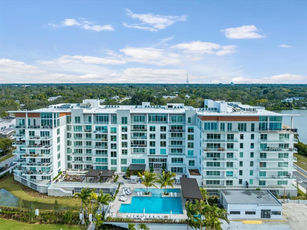 1020 Sunset Point Road, Unit 511 Clearwater, FL 33755 - Photo 14 of 93 a view of a city that has tall buildings