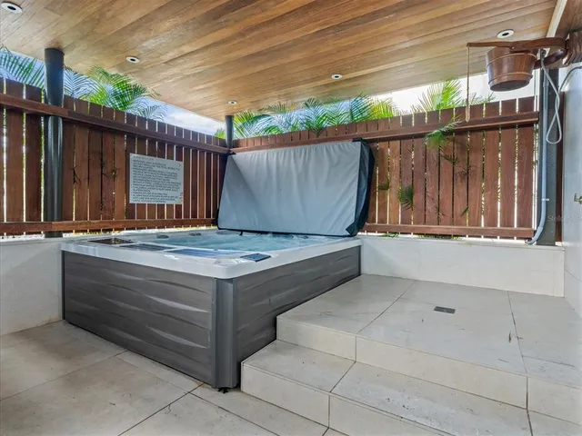 a view of a lake from a balcony