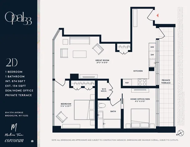 $999,999 | 814 5th Avenue, Unit 2D | Greenwood Heights