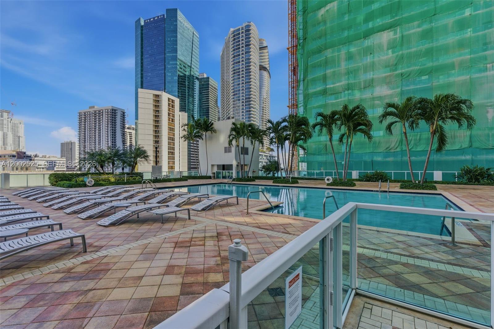 31 Southeast 5th Street, Unit 2301 Miami, FL 33131 - Photo 34 of 50 a view of outdoor space with seating area