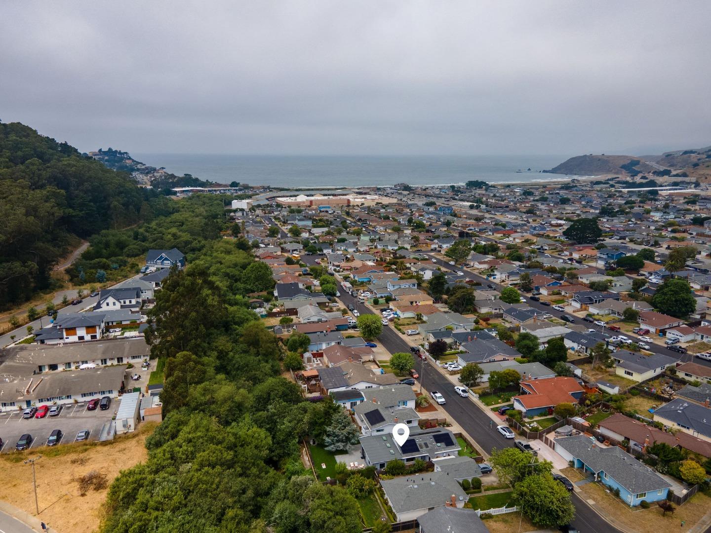 1460 Flores Drive Pacifica, CA 94044 - Photo 65 of 69 an aerial view of a city