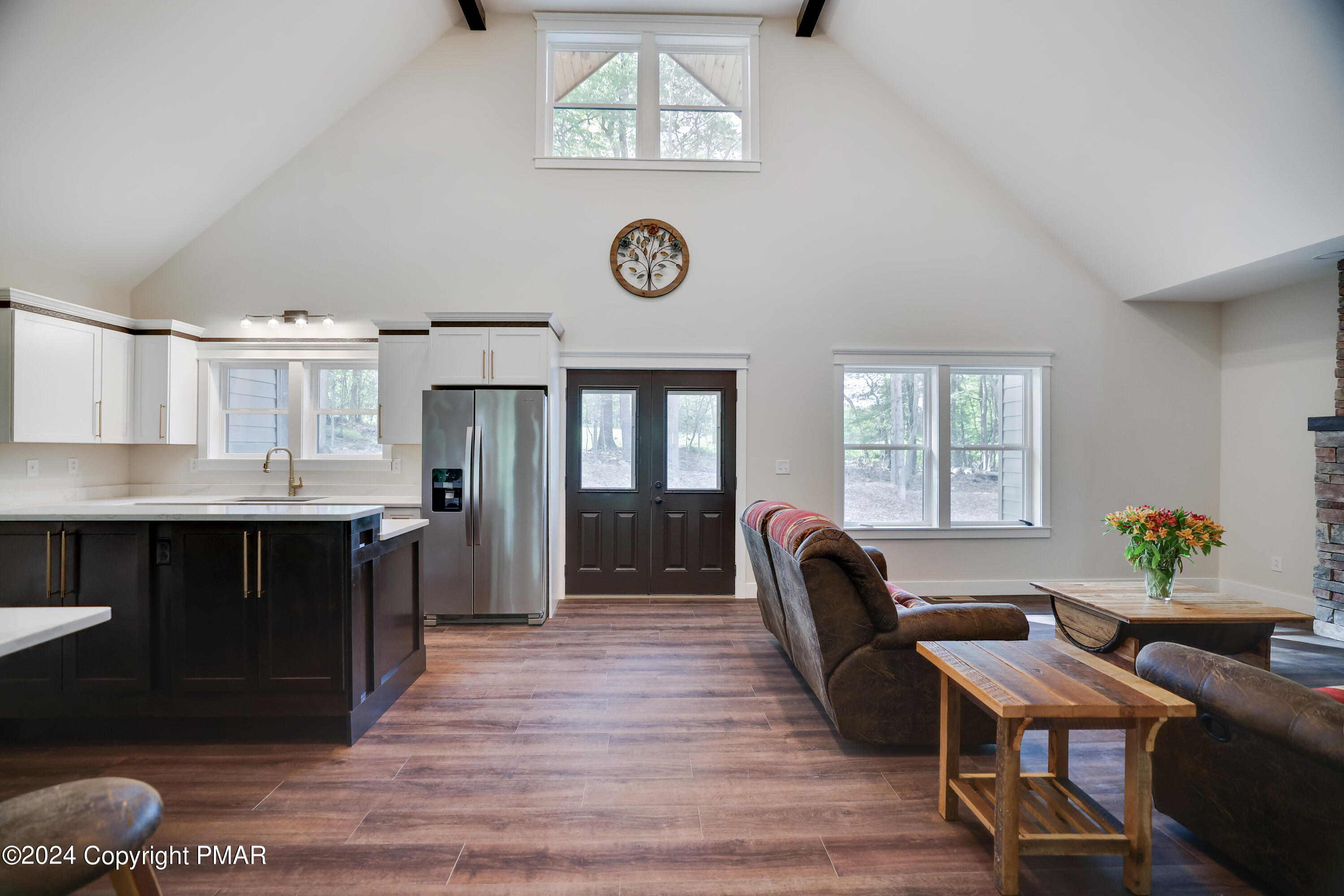 1195 Kilmer Road Tobyhanna, PA 18466 - Photo 23 of 83 Kitchen & Family Room View