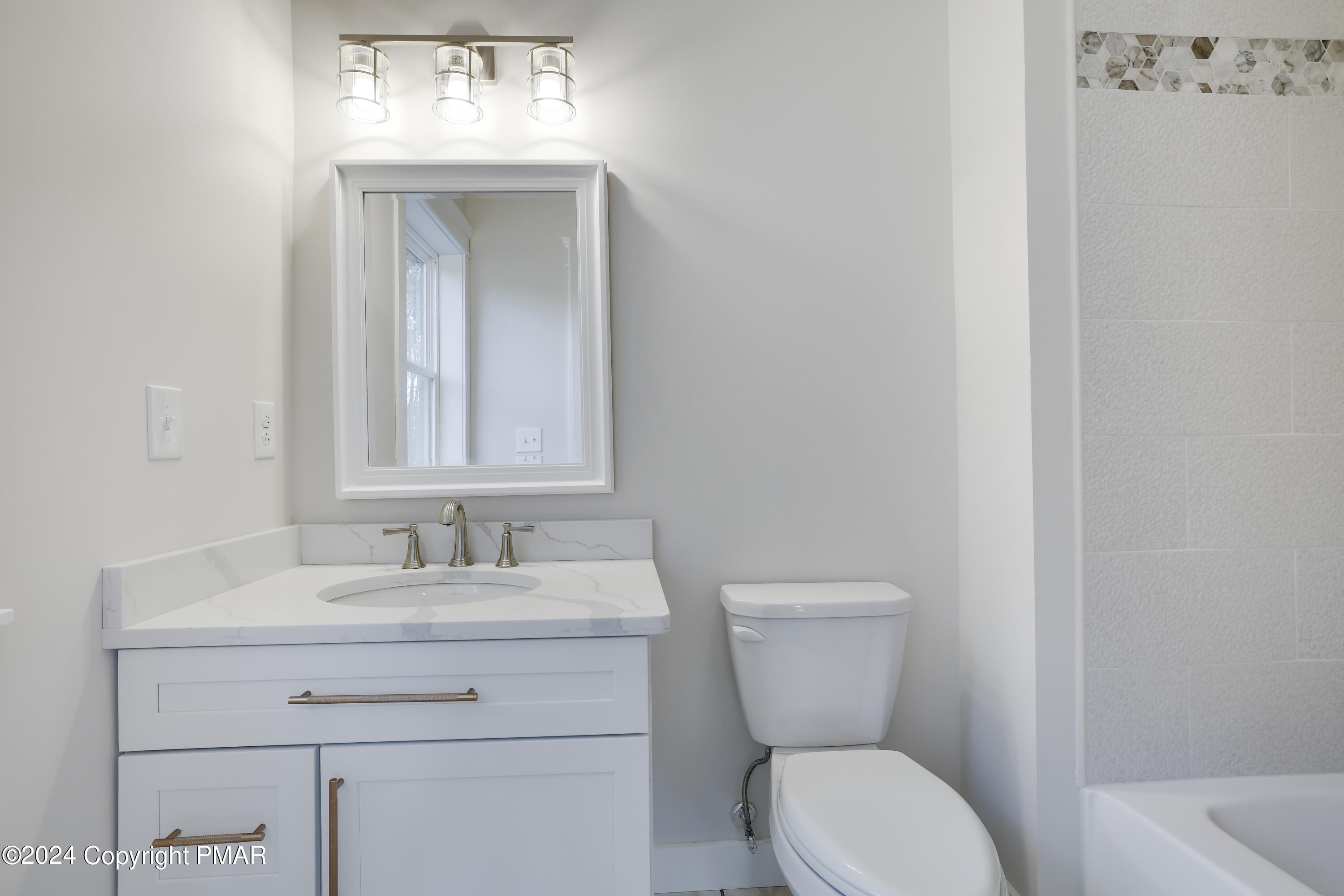 1195 Kilmer Road Tobyhanna, PA 18466 - Photo 55 of 83 Primary BA #2 Quartz Vanity