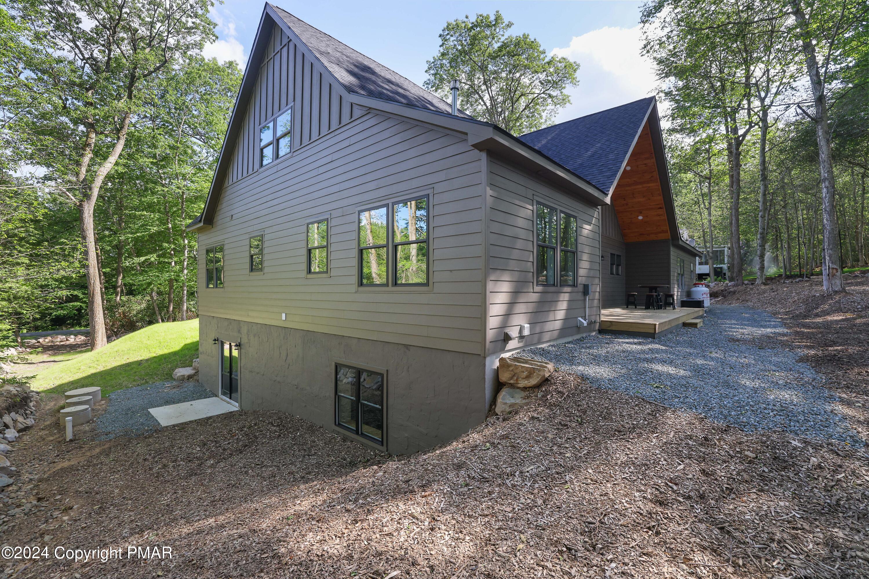 1195 Kilmer Road Tobyhanna, PA 18466 - Photo 68 of 83 Side of House - Walk Out Lower Level