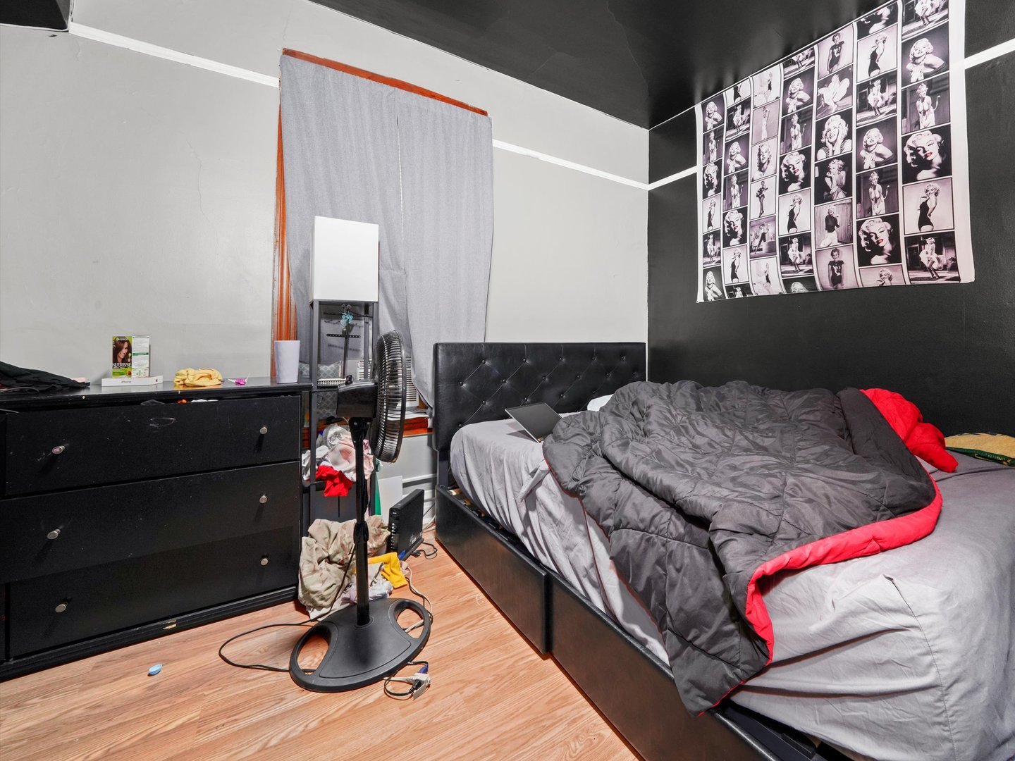 2131 North Springfield Avenue Chicago, IL 60647 - Photo 10 of 30 a bedroom with a bed and a dresser